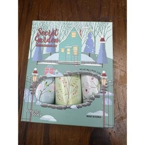 Welcos Forest Story Secret Garden Hand Cream Set New Sealed Set Of 3 2.39 Oz